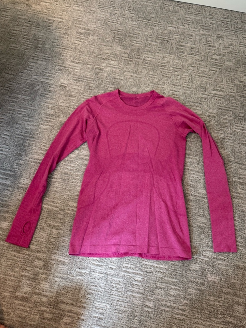 lululemon athletica Swiftly Tech Long Sleeve Top - Magenta